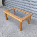 Swedish pine coffee table from the 70s
