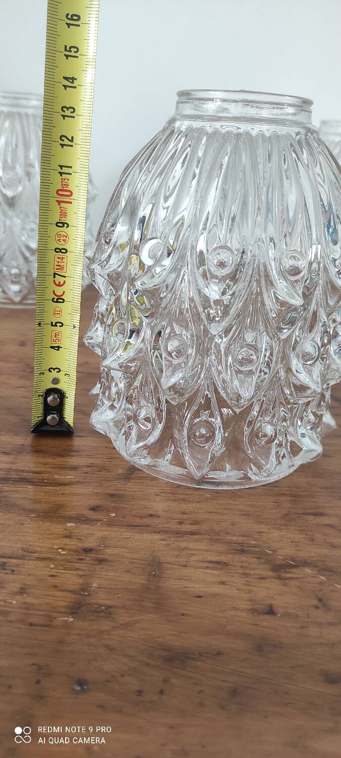 Vintage Glass Suspension Set
