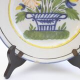 Antique plate in faience, 19th