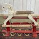 1950s wooden English rocking horse
