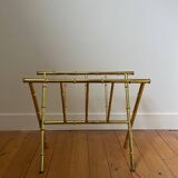 Bamboo magazine rack