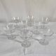 8 glasses of Baccarat Richelieu crystal champagne