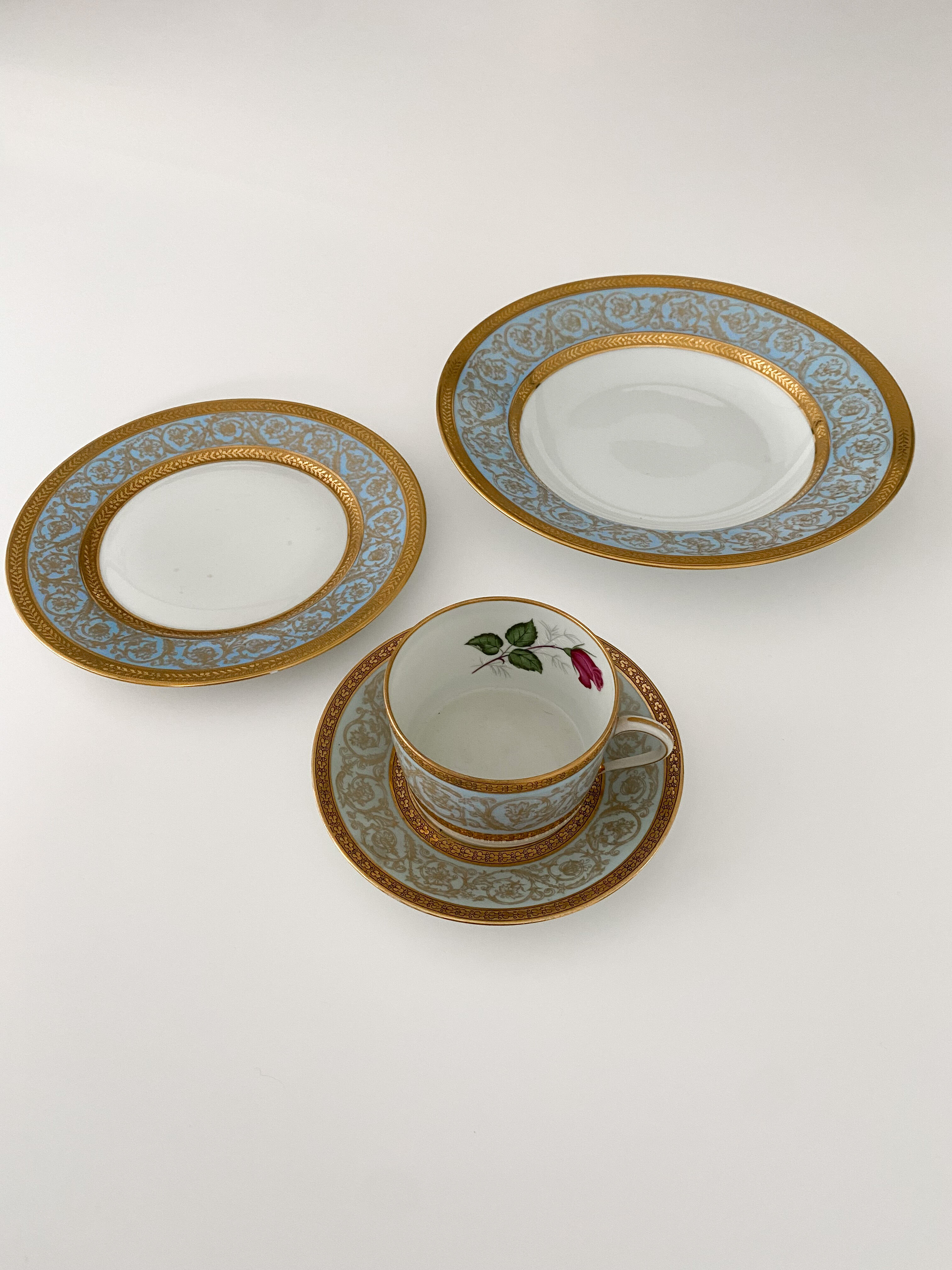 Haviland CH Field porcelain tea cup plate