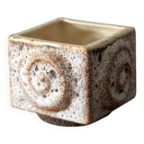 Fat lava style ceramic pot