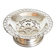 Silver-plated butter dish Coquillor