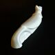 White porcelain knife holder the bird