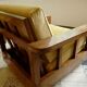 Antique Art Deco cubic-shaped armchairs in walnut and velvet, Germany, 1920s, set of 2