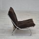 1970s, British design by Peter Hoyte, "Sling" lounge chair, corduroy, original condition.