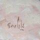 Still Life Painting Meringues Canvas signed Pierre Cols