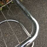 Chrome steel chairs from the 70