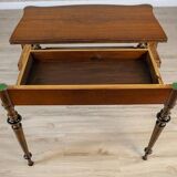 Late 19th Century Game Table with Hidden Drawer, 1890s