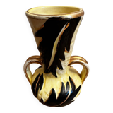 Vintage amphora vase signed JTF from Vallauris