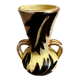 Vintage amphora vase signed JTF from Vallauris