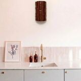 Tejo ceramic wall light (Moka) - Square Coco