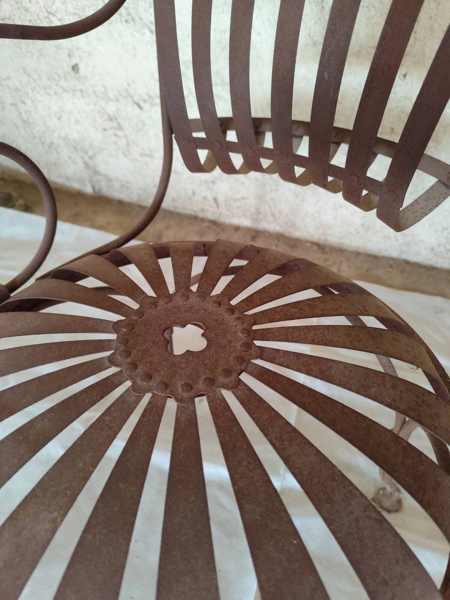 Garden armchair