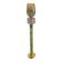 Contemporary Green Murano Glass Floor Lamp