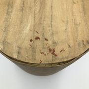 Vintage vintage wooden hat box 1850