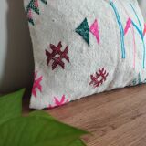 Coussin berbère kilim coloré