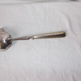 Louche à légumes art déco métal argenté