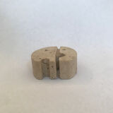 Fratelli Manelli travertine elephant sculpture