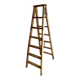 Antique wooden painter's stepladder