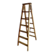 Antique wooden painter's stepladder