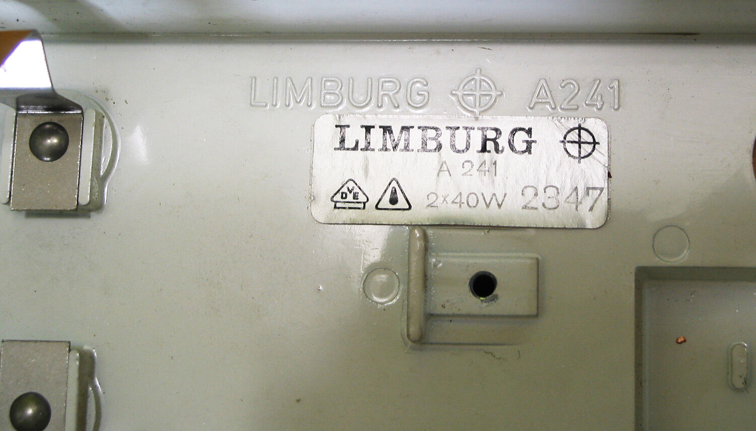 Pair of sconces Glashütte Limburg germany