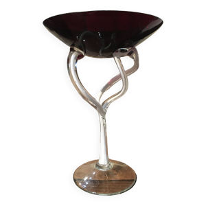 Coupe en verre étiré