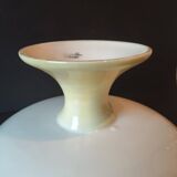 Vintage Lunéville compote dish with exotic fruit decoration from the 1960s.