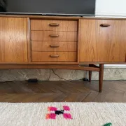 Vintage Scandinavian teak sideboard by G Plan, 1960.
