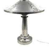Lampe de table en relief Art Déco, France, vers 1920