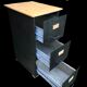 Industrial furniture 3 drawers