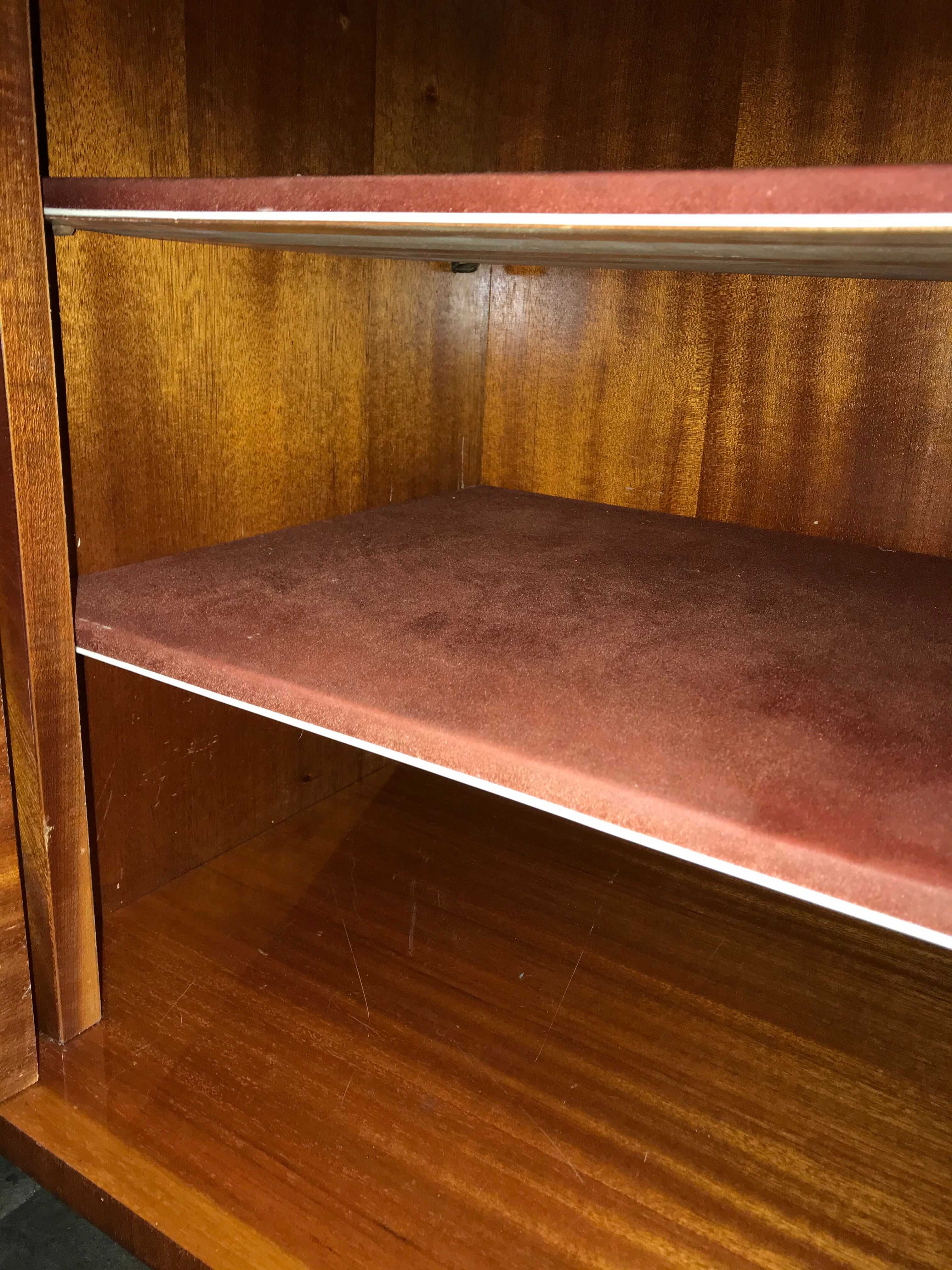 Sideboard wood varnished years 50