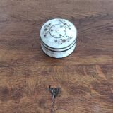 Bronze and mother-of-pearl jewelry box