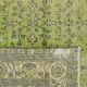Vintage Green Floral Turkish Carpet 323 x 227 cm