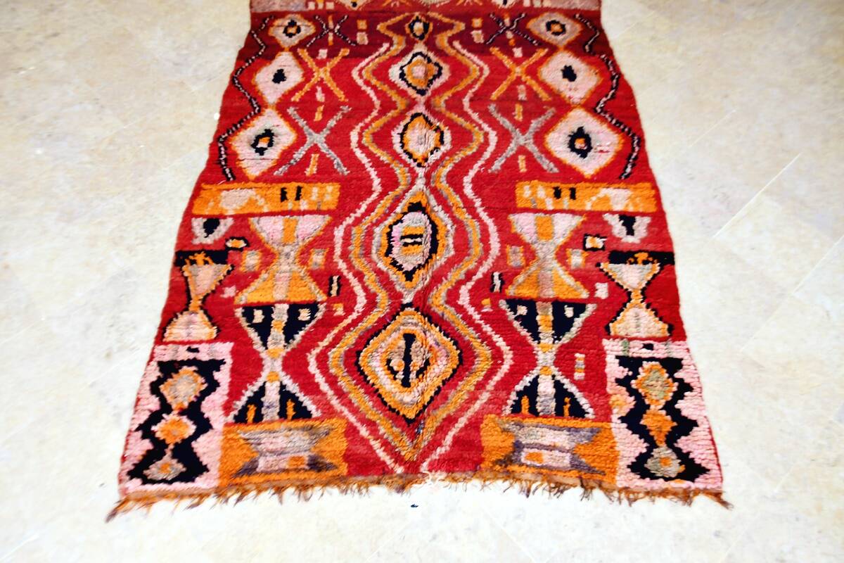 Boujaad vintage Moroccan Berber rug 256 x 163 cm Excellent condition