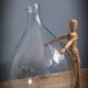 Demijohn 10L transparent round