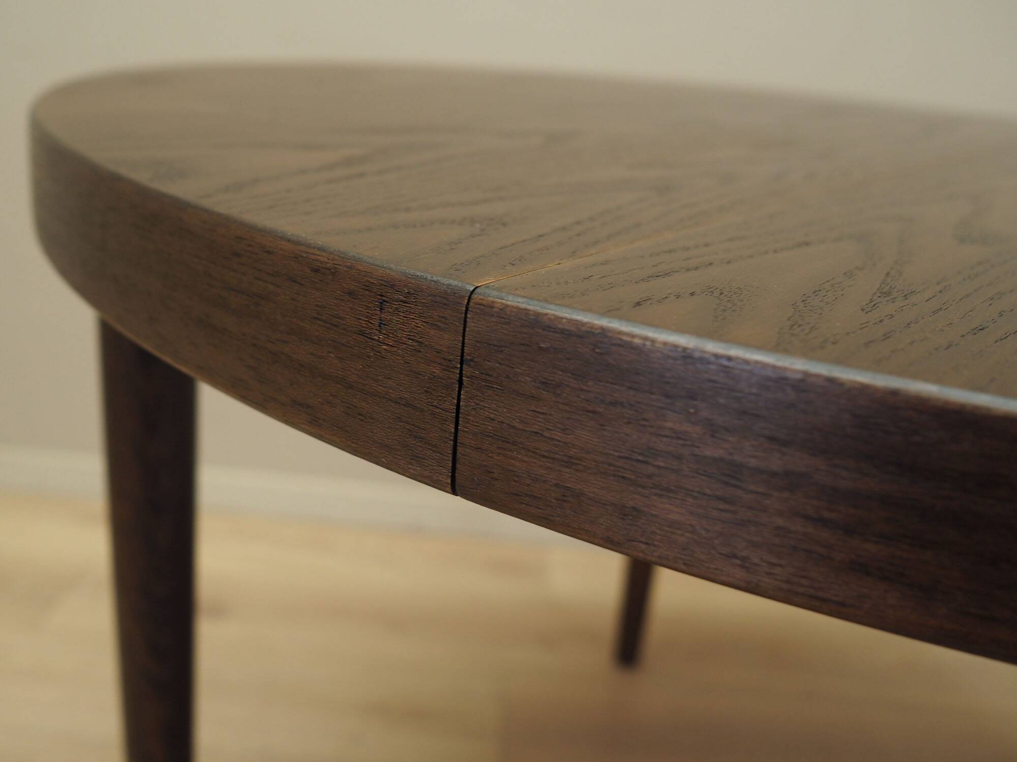 Oak table, Danish design, 1970s, designer: Kai Kristiansen