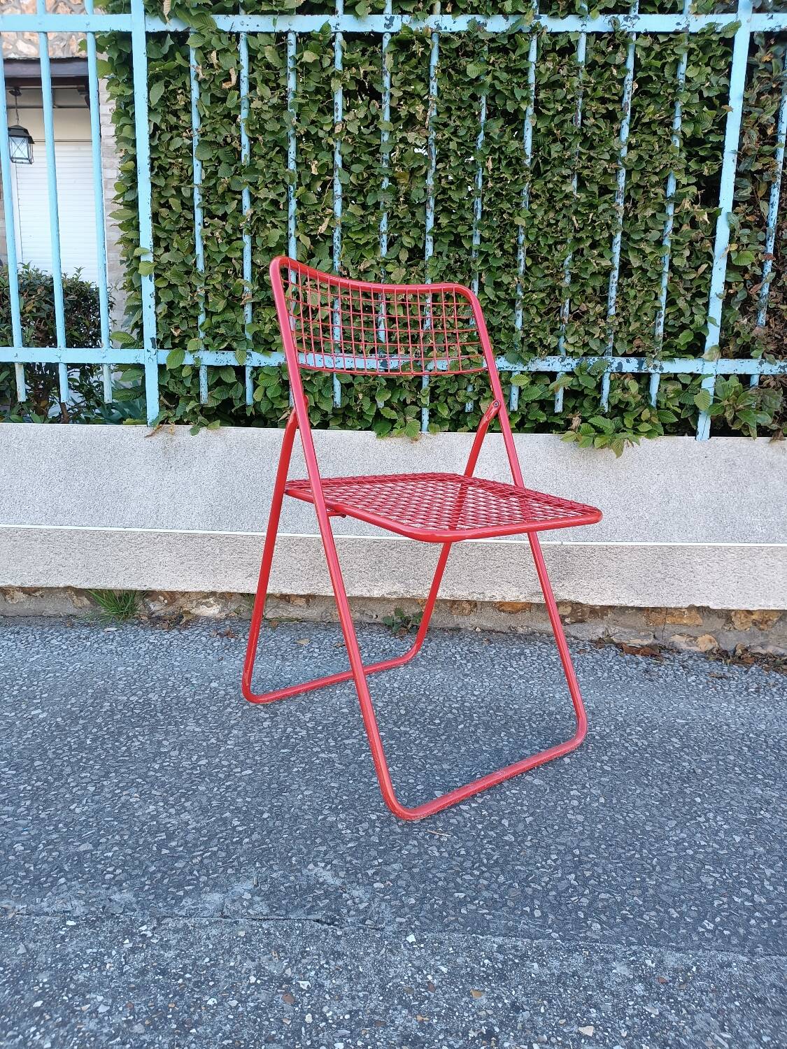 Chaises Vintage Pliantes “Ted Net” par Niels Gammelgaard, IKEA, 1980