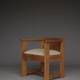 Modernist Hague School Armchair attributed to Frits Spanjaard, 1920s