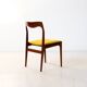 Set of 4 Mid-Century Teak Dining Chairs by AWA Netherlands 1960s