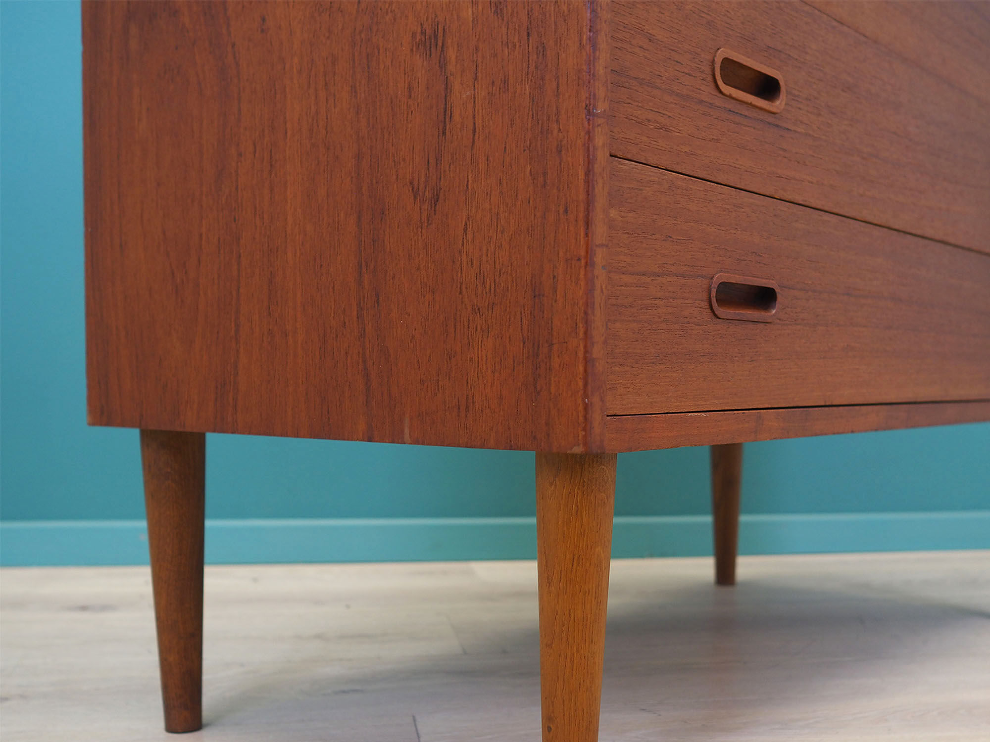 Teak dressing table, Danish design, 60's, production: Denmark