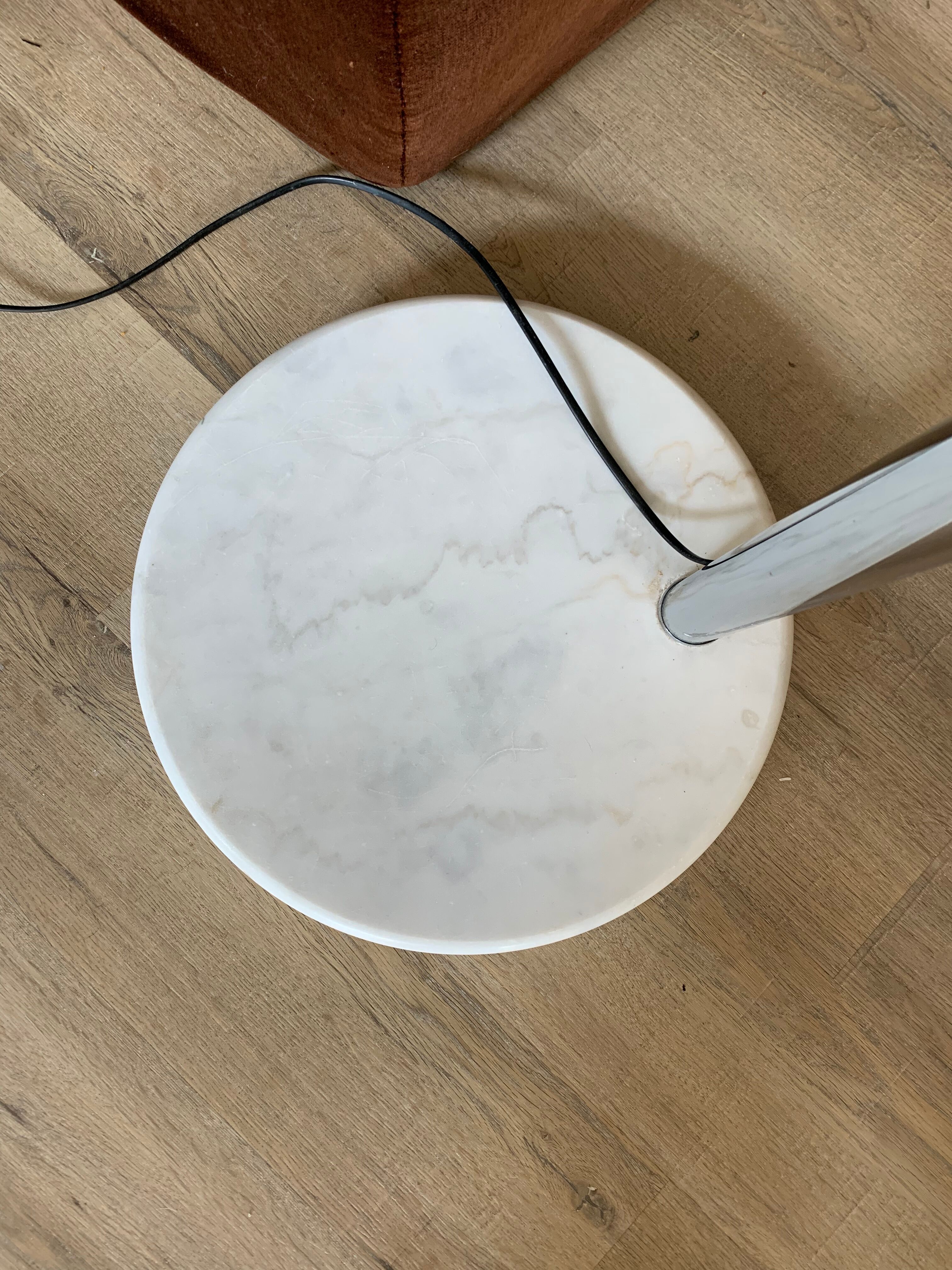 Floor lamp arch foot marble