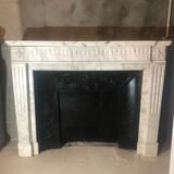 Old louis XVI style fireplace