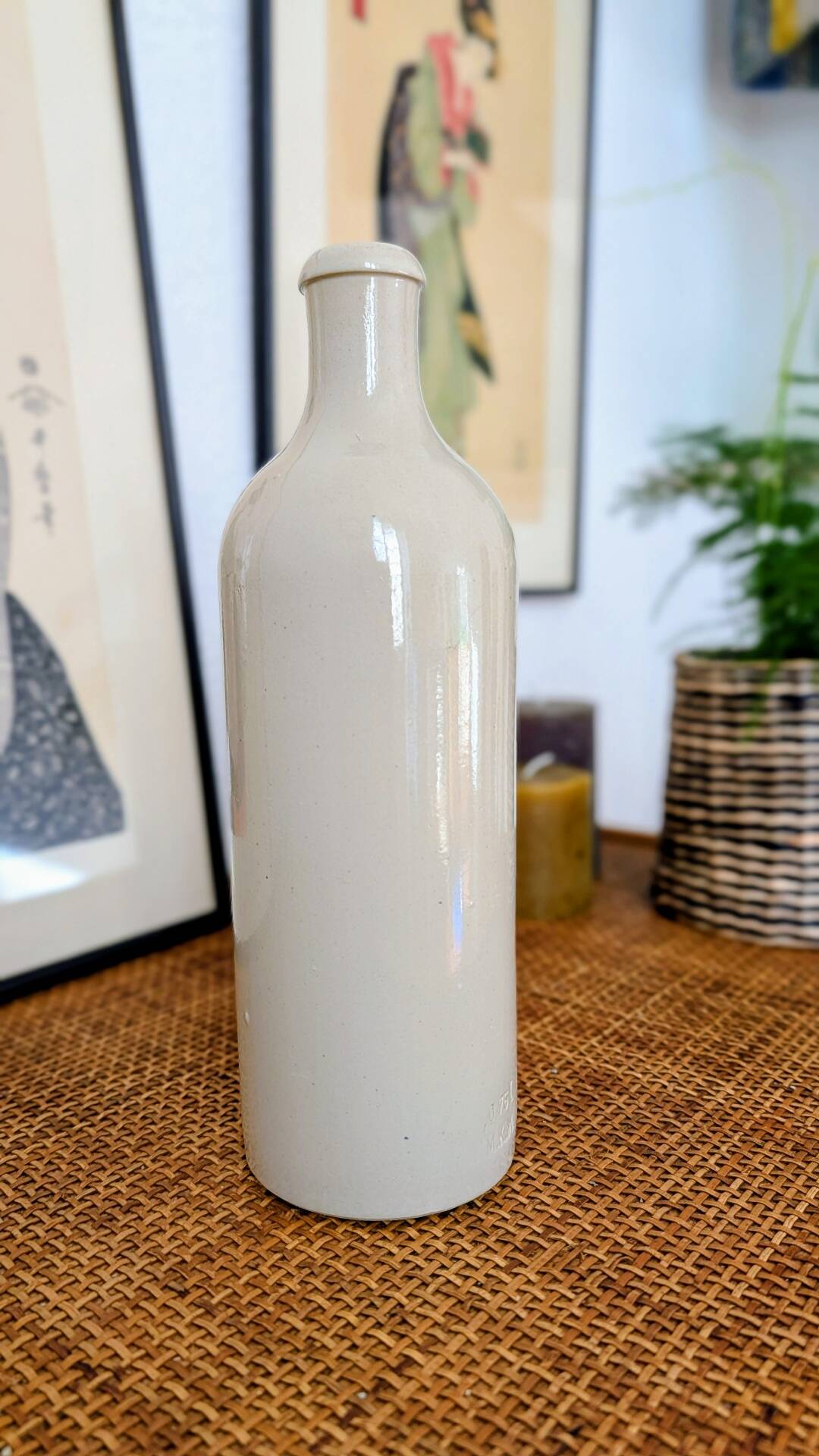 Stoneware bottle