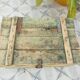 Old wooden chest - industrial decor....