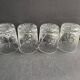 3170 – 4 whiskey glasses – cut crystal