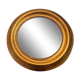 Vintage round gold mirror