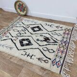 Tapis Berbère Marocain Artisanal 142 X 108 CM