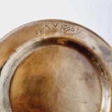 Rare Bronze Wall Lamp Early 20th Century Signed Arik V 1500